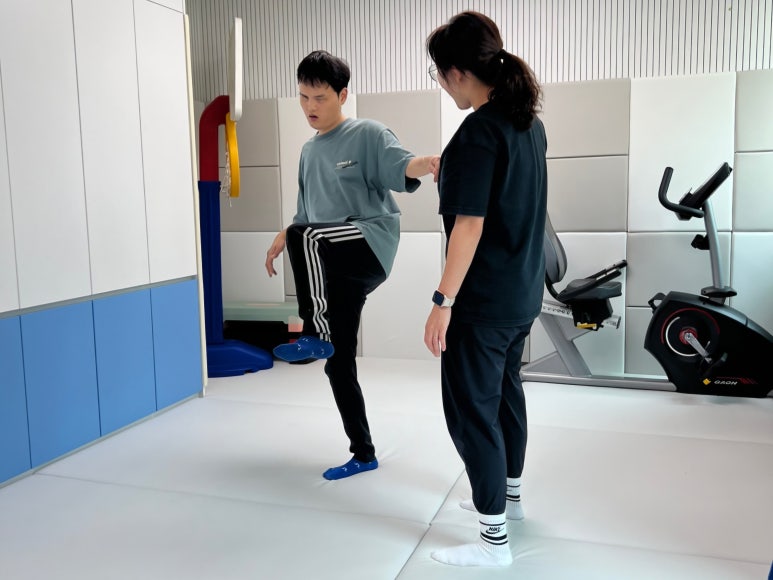 최중증 시각발달성인 통합돌봄지원사업 사진 1